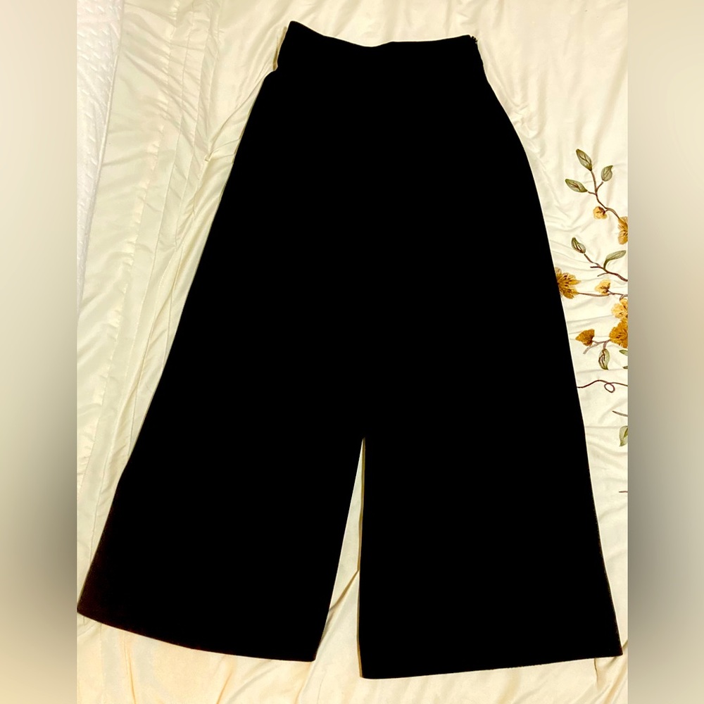 Brand X black slacks a medium extra long